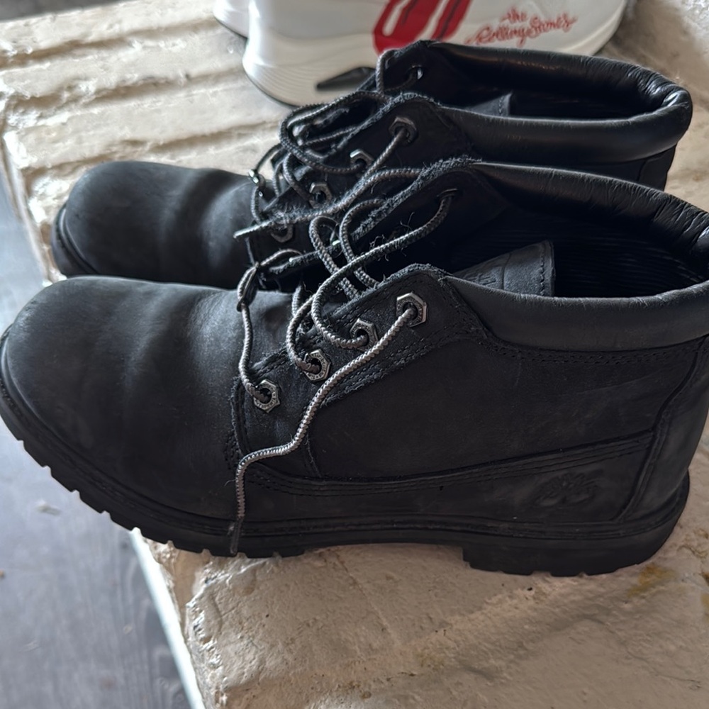 Timberland Black Rugged Boots